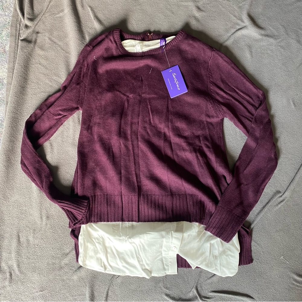 NWT Seraphine Maternity/Nursing top